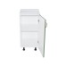 Corp inferior 40 cu 1 usa Zebra MDF verde dreptunghi